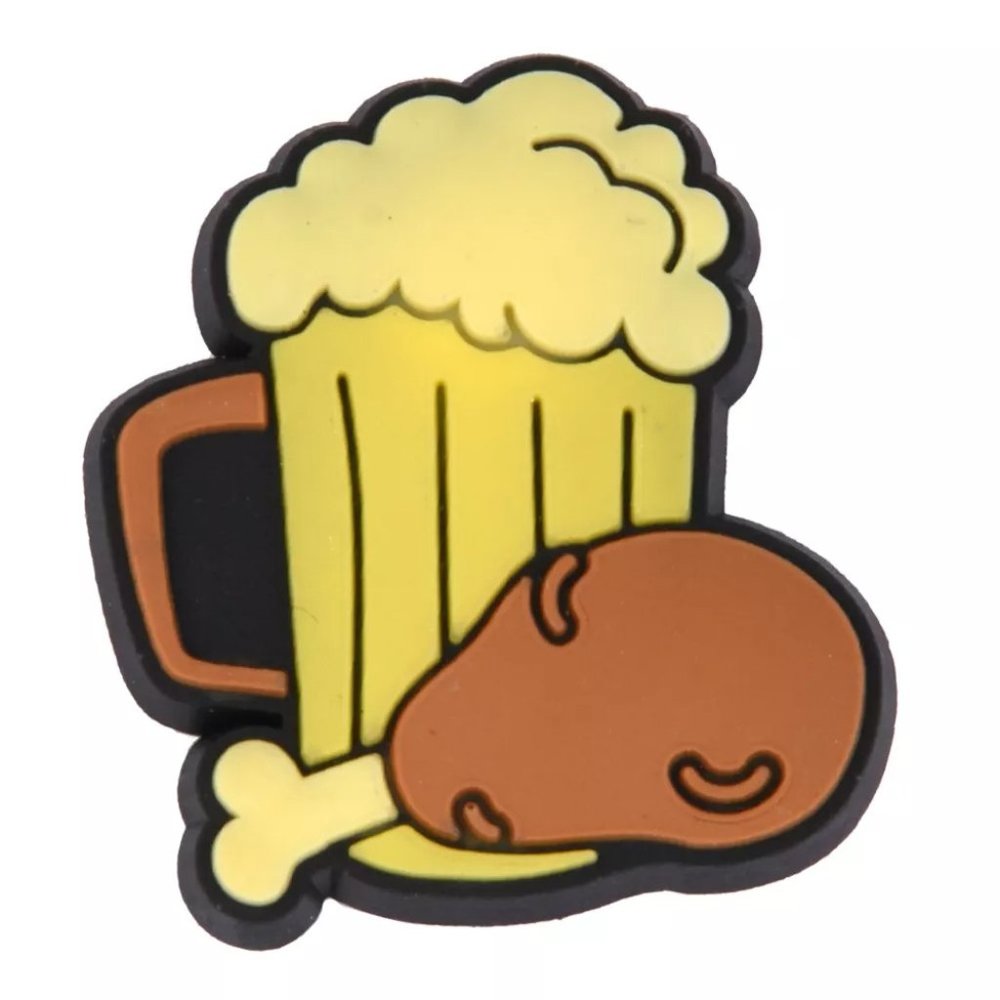 COPY - Chicken and Beer Croc Charm